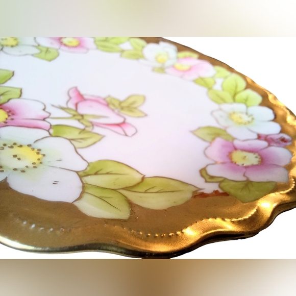 Antique Hand Painted PT Bavarian China 24k Gold Rare Numbered Edition 1903 - Picture 6 of 12